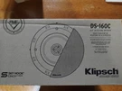 Klipsch DS-160C 6.5" In-ceiling Speaker. Fixed Price $120.00.