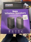 Roku Wireless Speakers Pair For Tv. Fixed Price $140.00.