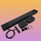 Jbl 1000 7.1.4-CHANNEL Wireless Soundbar Gray With Remote & Cables #U1654. Fixed Price $320.00.