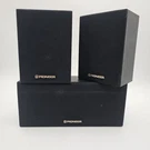 Pioneer 3 Piece Surround Sound Speakers Center + Bookshelf Home Theater System. Fixed Price $54.95.