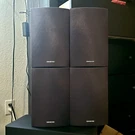 Set 4X Onkyo SKB-530 + SKM-530S Surround Speakers L/r 8 Ohm 110W Max, Tested Aok. Fixed Price $60.00.