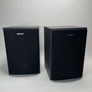 Sony Ss MB105 Magnetically Shielded Bookshelf Speakers 100W Pair - Tested Clean!. Fixed Price $43.95.