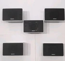 Sony Surround Speakers SS-MSP900 + SS-CNP680 Center Tested Set Of 5 Silver Rare. Fixed Price $61.74.