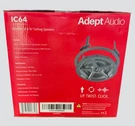 Brand New Adept Audio IC64 1/2" Ceiling Speakers- One Pair. Fixed Price $99.95.