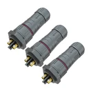 Aohua IP68 Waterproof Connector (3-PACK), M25 2-PIN Screw Junction,.... Fixed Price $24.67.