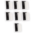 Theater Solutions TS80W Flush Mount Speakers With 8" Woofers In Wall 7 Pack. Fixed Price $304.99.