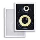 Monoprice Caliber 3-WAY Fiber In-wall Speakers 8 Inch (pair) Titanium Tweeters. Fixed Price $177.00.