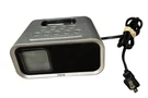 Ihome IH22 Silver Alarm Clock Radio With Dock For Ipod Music. Fixed Price $18.99.