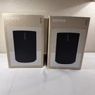 Sonos Era 100 Voice Controlled Smart Speaker Black Wi-fi/bluetooth Nib 2 Pack. Fixed Price $349.99.