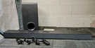 Lg S80QY 3.1.3 Ch High Res Sound Bar + SPQ8-W Wireless Subwoofer With Remote. Fixed Price $249.99.
