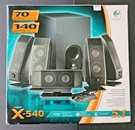Logitech X-540 5.1 Surround Sound System Complete / Used New. Fixed Price $99.98.