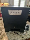 Yamaha Subwoofer YST-SW215 Powered Black Wood Grain 95 Watts Output. Fixed Price $79.95.