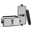Inwa Upgraded 200W Outdoor Bluetooth Speakers Pair - IPX5 Waterproof Wall Mou.... Fixed Price $130.25.