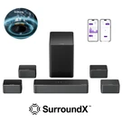 Ultimea Poseidon D70 - 7.1CH Soundbar, Virtual Surround System For Tv. Fixed Price $119.99.