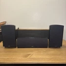 Definitive Technology Procinema 1000 Speaker Set Promonitor + Procenter. Fixed Price $199.99.