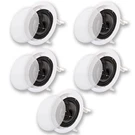 Acoustic Audio CS-IC83 Flush Mount Ceiling Speakers With 8" Woofers 5 Pack. Fixed Price $157.88.