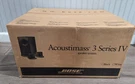 New Bose 3 Series Iv Acoustimass Speaker System 2 Cube, Module, Wire Nib. Fixed Price $195.00.