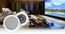 Pair Rockville HC655 6.5" 500 Watt In-ceiling Home Theater Speakers 8 Ohm. Fixed Price $44.95.