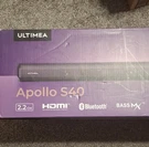 Ultimea Apollo S40 2.2 Channel Soundbar Hdmi Bluetooth Black. Fixed Price $79.99.