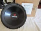 Black Visonik B12 1000 Watt 12" Subwoofer Speaker-brand New In Box!. Fixed Price $149.99.