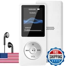 MP3 Player With Bluetooth 5.0, 1.8 Inch Screen Portable Music Hd Spe. Fixed Price $40.73.