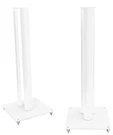 Q Acoustics FS50 White Damped-steel Spiked Speaker Stands Authorized-dealer. Fixed Price $299.00.