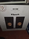 Klipsch KD-51M Bookshelf Speakers Pair Passive 160W Black Home Theater Open Box. Fixed Price $139.99.