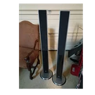 Lg LHS-96PAF Wired 2.0 Floor-standing Tower Speaker Pair 310W 4 Black/silver. Fixed Price $161.99.
