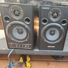 Two Roland Edirol MA-15D Digital Stereo Micro Monitor Speakers. Fixed Price $120.00.