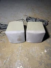 Set Of 2!! Regent SA-SP3 Grey Satellite Small Surround Sound Speakers Original. Fixed Price $10.99.
