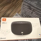 Jbl Link 300 Wireless Bluetooth Smart Speaker, Voice Control, Black. Fixed Price $299.95.