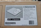 Bogen CSD2X2VR Pack Speaker Ceiling W/volume. Fixed Price $140.00.