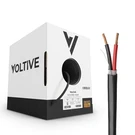 Voltive 12/2 Speaker Wire, In-wall CL3 & Direct Burial, Black, 250FT. Fixed Price $219.99.