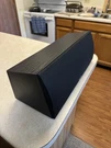 Advent HT103 Center Speaker Black 1.0 Channel Wired Banana Jack Wood 18X8X7IN. Fixed Price $42.50.