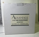Advantage ADVHST6601 6.5 2-WAY Ceiling Speakers 50W -lot Of New. Fixed Price $90.88.