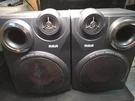Tested And Works! Rca RS2640 Bass Reflex Speakers Audio Bookshelf System Black. Fixed Price $49.99.