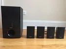 Sony Surround Sound System Speakers W/ Subwoofer SS-MSP36S, SS-WP36. Fixed Price $75.00.