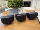 Set Of 3 Bowers & Wilkins M-1 Satellite Speakers Matte Black Euc!!!. Fixed Price $450.00.