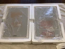 Jamo White Rectangular In Wall Speakers, Pair, New 560A2 12 X 8 Mounted. Fixed Price $120.00.