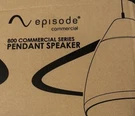Episode ECS-800-PND6-WHT Pendant Speaker With 6" Woofer And Gripple Kit White. Fixed Price $459.99.