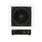 Theater Solutions TS1000 Flush Mount 10" Subwoofer Speaker And Amp Set. Fixed Price $171.99.