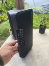 Samsung MX90B Black Bluetooth Party Speaker W/ Led Light Strips & Remote. Fixed Price $375.00.