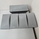 Onkyo SKC-340C (2) SKF-340F. SKM-340S Home Theater Speaker System Silver. Fixed Price $23.99.