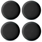 Pyle PDIC51RDBK 5.25 Inch 150 Watt Black In-ceiling Flush Speakers Four Pack. Fixed Price $63.99.