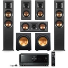 Klipsch Reference 5.2 Home Theater System With Yamaha Receiver. Fixed Price $1999.95.