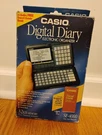 New In Box Casio Digital Diary SF-400 Travel Guide Book Planner Schedule. Fixed Price $80.00.