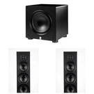 Elac Two DF53-BK Debut 3.0 5.25" Floor Speaker Black And PS250-BK .... Fixed Price $1599.00.