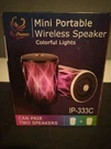 Mini Portable Bluetooth Speaker Wireless, Stereo Bass, Usb/tf/fm Mode Iphoenix. Fixed Price $10.99.