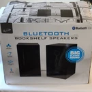 Ilive ISB1400B Bluetooth 5.0 Bookshelf Speakers 80W High Powered Amplifier. Fixed Price $45.99.