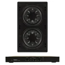 Soliddrive Phasetech 10" In-wall Subwoofer With P350 Amplifier #IW210AKIT. Fixed Price $1944.80.
